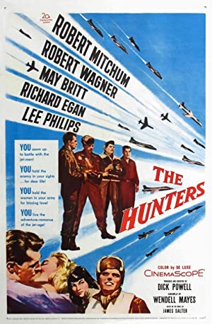 The Hunters (1958) starring Robert Mitchum on DVD on DVD